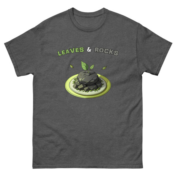 t-shirt: Leaves & Rocks