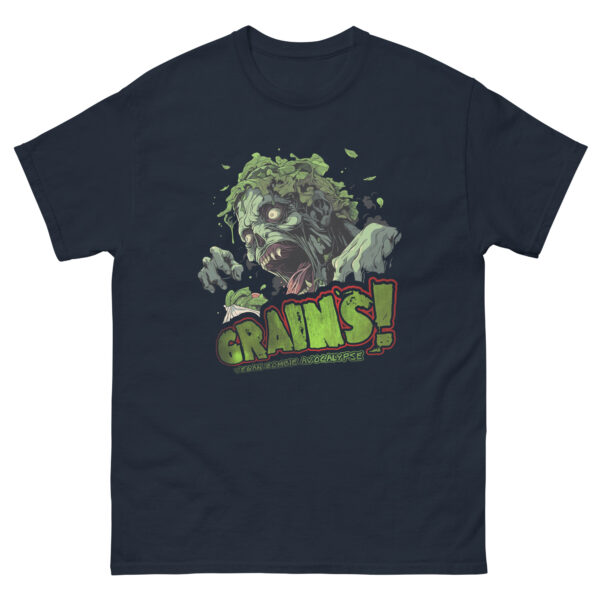 t-shirt: Grains! - Vegan Zombie Avocalypse