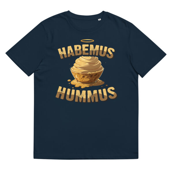 t-shirt: Habemus Hummus (Bio)