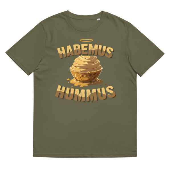 t-shirt: Habemus Hummus (Bio)