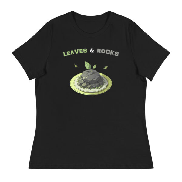 t-shirt: Leaves & Rocks