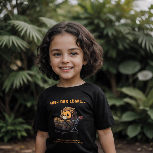 t-shirt: Aber der Löwe (Bio Kids)