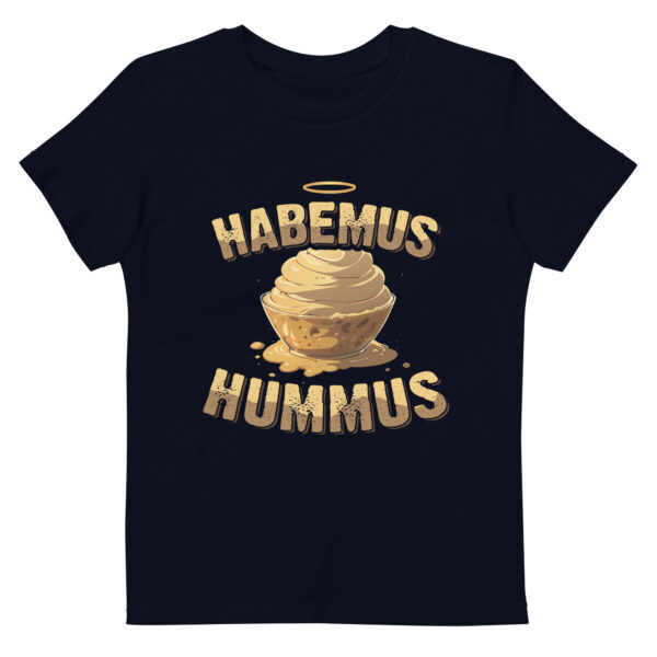 t-shirt: Habemus Hummus (Bio Kids)