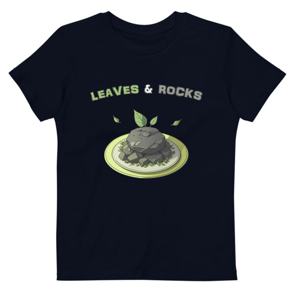 t-shirt: Leaves & Rocks (Bio Kids)