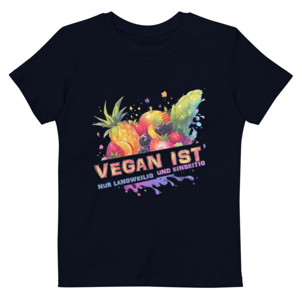 t-shirt: Vegan ist Langweilig (Bio Kids)
