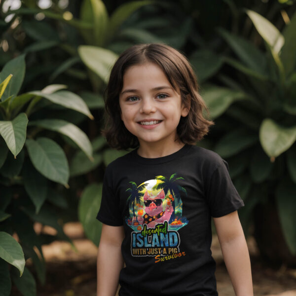 t-shirt: Deserted Island (Bio Kids)