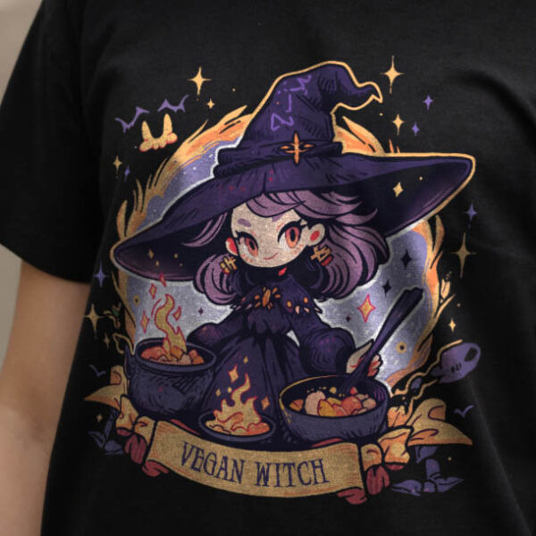 t-shirt: Vegan Witch (Bio Kids)