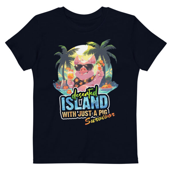 t-shirt: Deserted Island (Bio Kids)