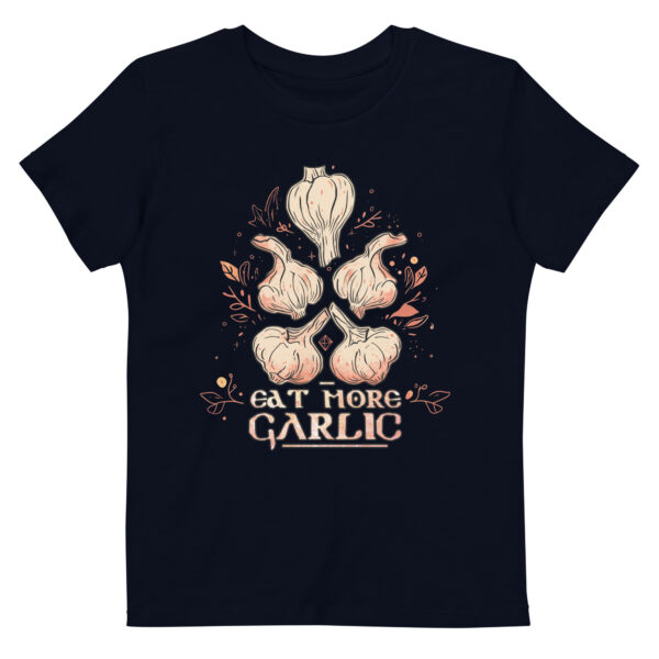 t-shirt: Eat More Garlic (Bio Kids)