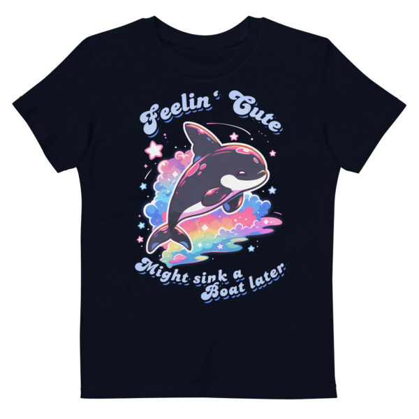 t-shirt: Cute Orca (Bio Kids)