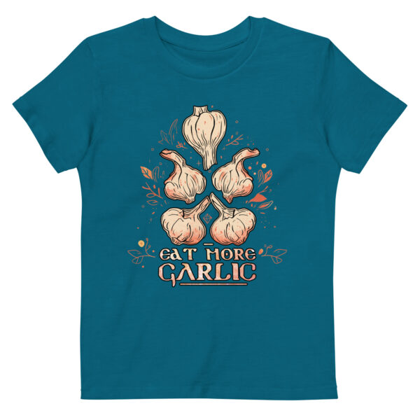 t-shirt: Eat More Garlic (Bio Kids)