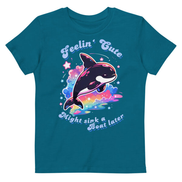 t-shirt: Cute Orca (Bio Kids)