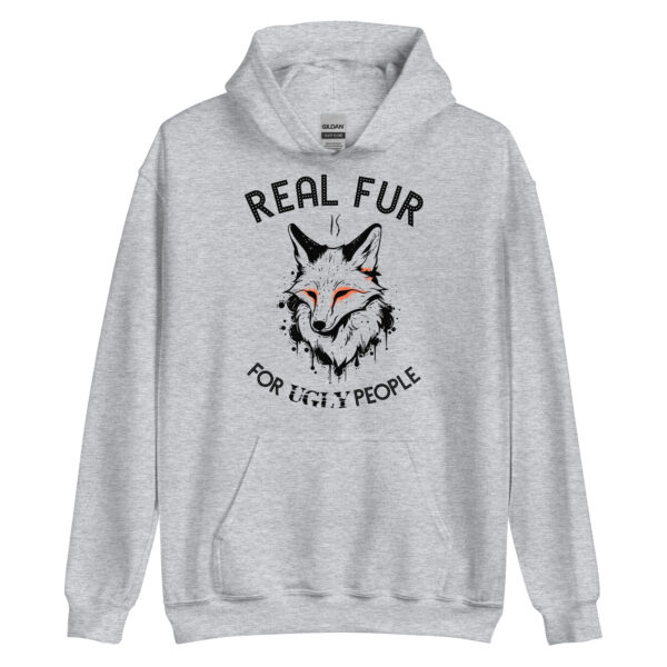 hoodie: Real Fur Hoodie