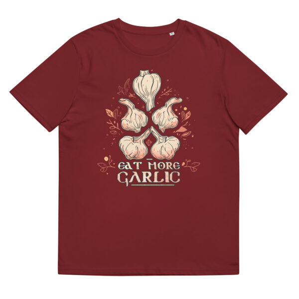 t-shirt: Eat More Garlic (Bio)