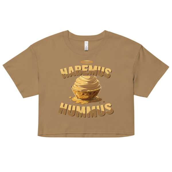 crop-top: Habemus Hummus Crop-Top