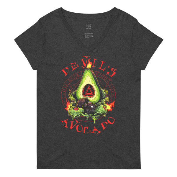 t-shirt: Devil’s Avocado V-Neck (Recycled)