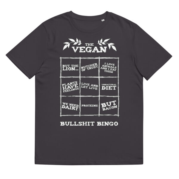 t-shirt: Vegan Bullshit Bingo (Bio)