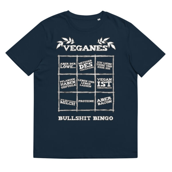 t-shirt: Veganes Bullshit Bingo (Bio)