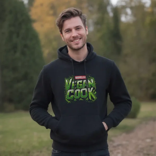 Marvellous Vegan Cook Hoodie – Bild 2