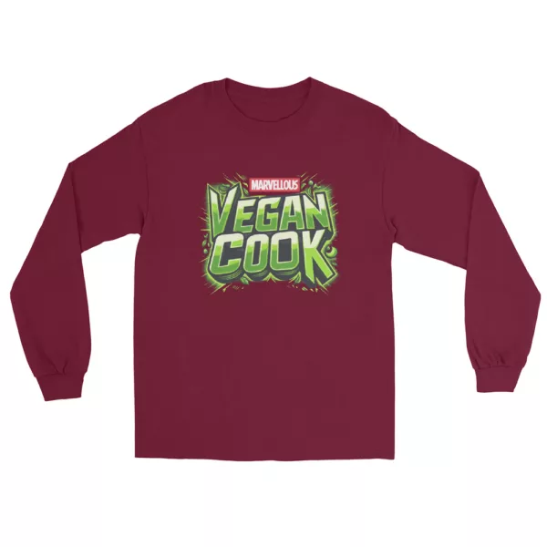 longsleeve: Marvellous Vegan Cook Longsleeve