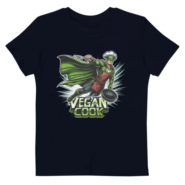 t-shirt: Vegan Cook Hero (Bio Kids)