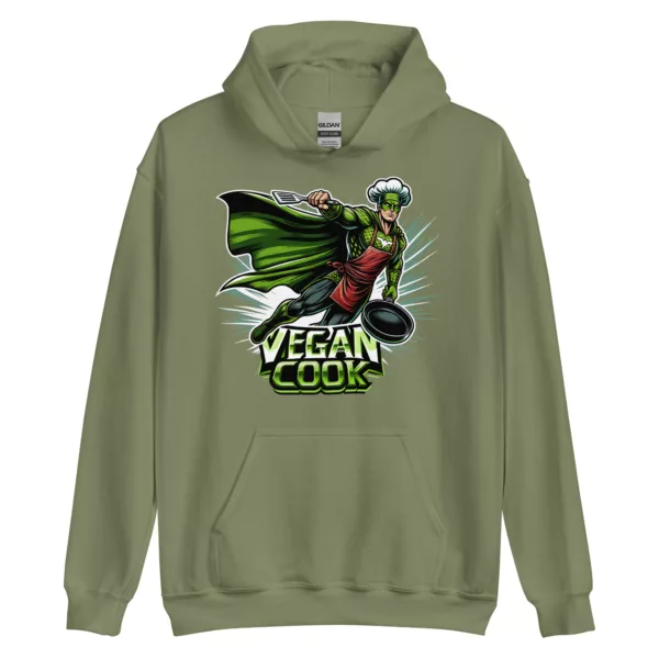 hoodie: Vegan Cook Hero Hoodie