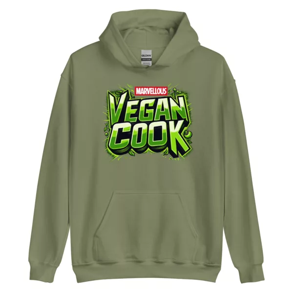 hoodie: Marvellous Vegan Cook Hoodie