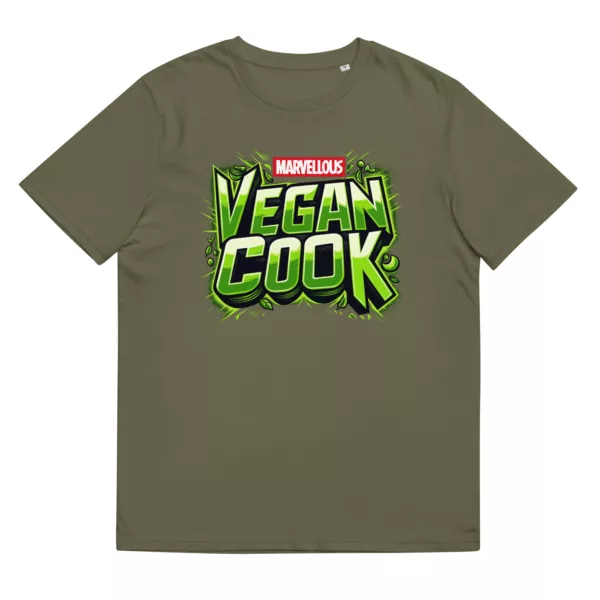 t-shirt: Marvellous Vegan Cook (Bio)
