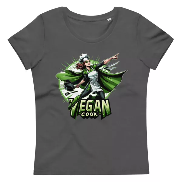t-shirt: Vegan Cook Heroine (Bio)