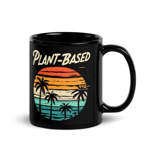 t-shirt: Plant-Based Sunset Tasse