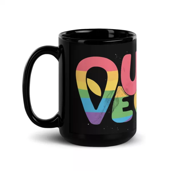 t-shirt: Queer Vegan 2.0 Tasse