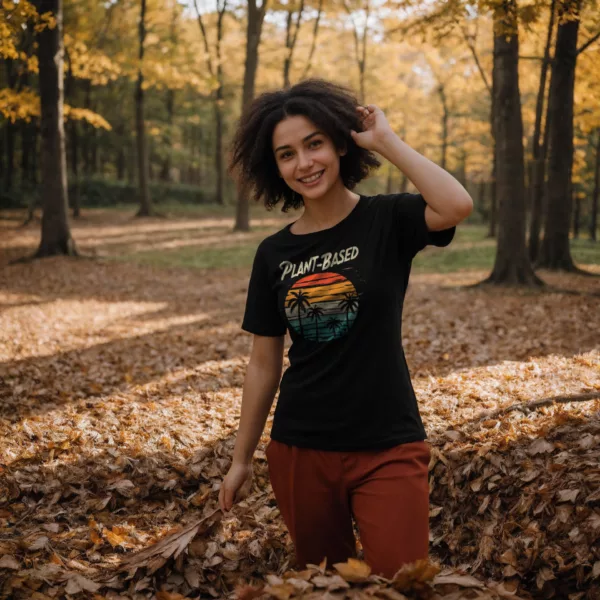 t-shirt: Plant-Based Sunset