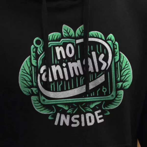 hoodie: No Animals Inside Hoodie