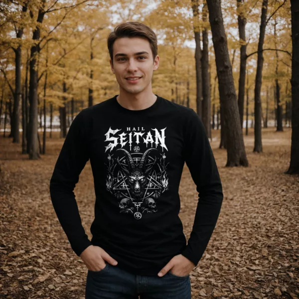 longsleeve: Hail Seitan Longsleeve