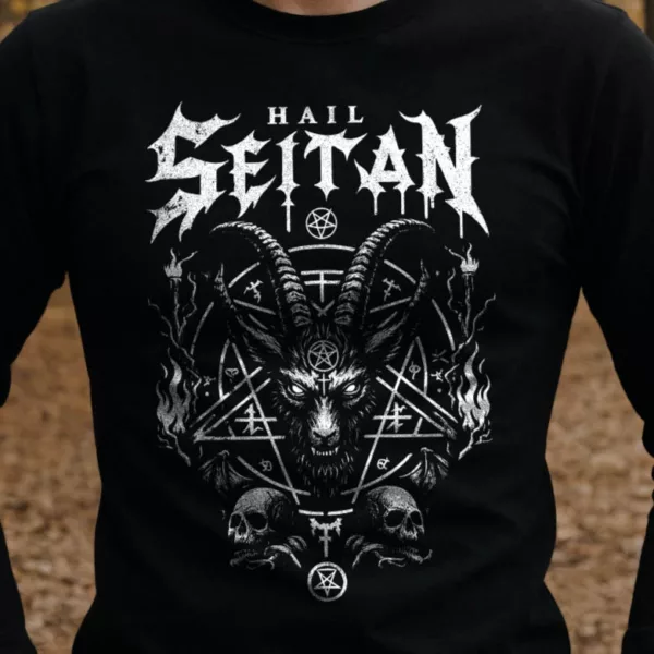 longsleeve: Hail Seitan Longsleeve