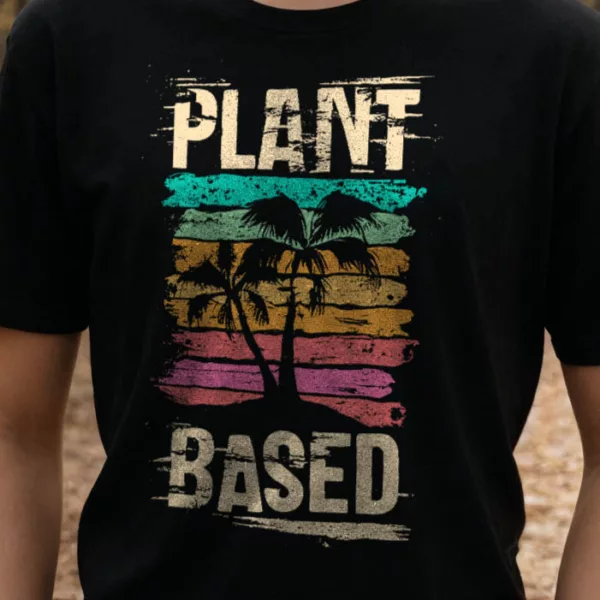 crop-top: Plant-Based Sunset Beach (Bio)