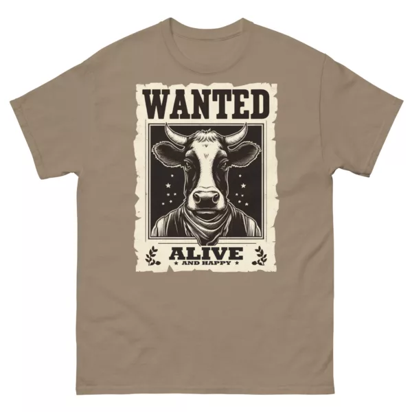 t-shirt: Wanted Cow