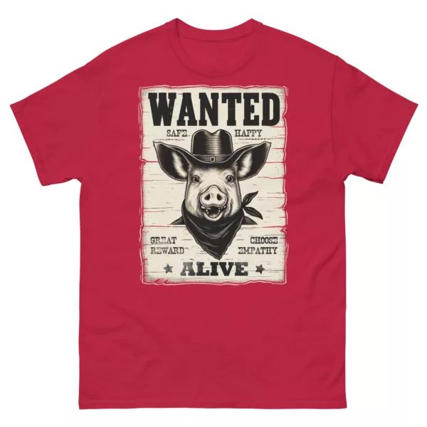 t-shirt: Wanted Pig