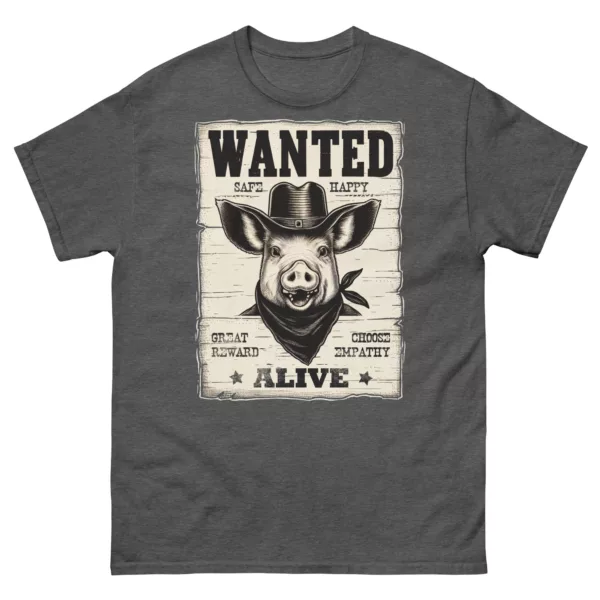 t-shirt: Wanted Pig