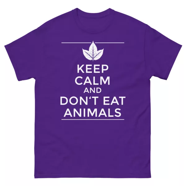 t-shirt: Keep Calm and Don't Eat Animals