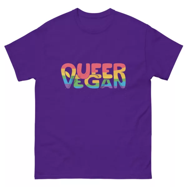 t-shirt: Queer Vegan 2.0