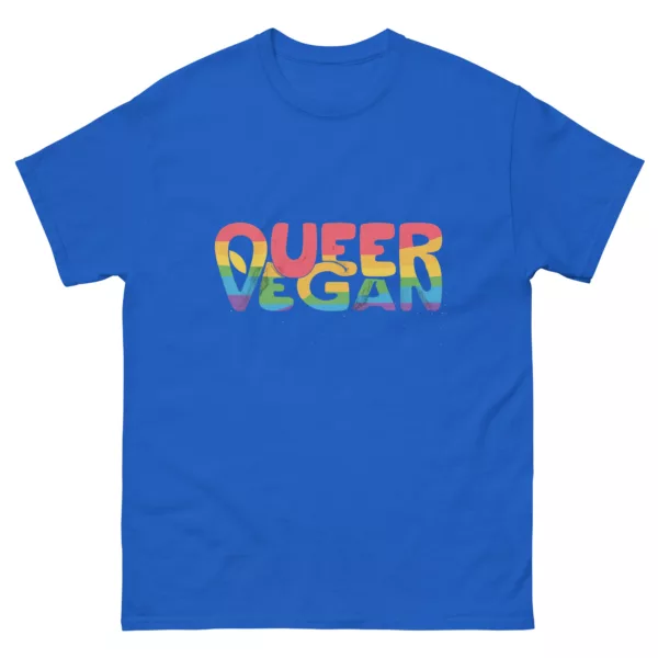 t-shirt: Queer Vegan 2.0