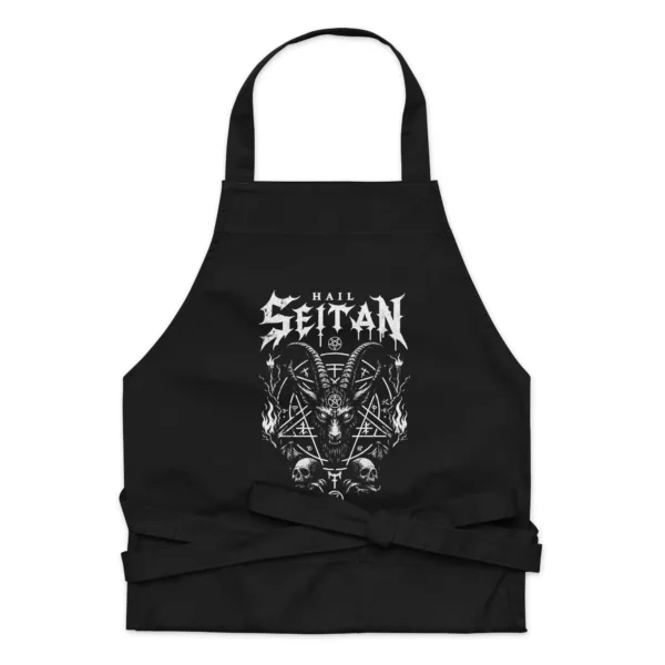 t-shirt: Hail Seitan Grillschürze (Bio)