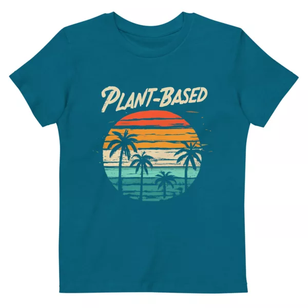 t-shirt: Plant-Based Sunset (Bio Kids)