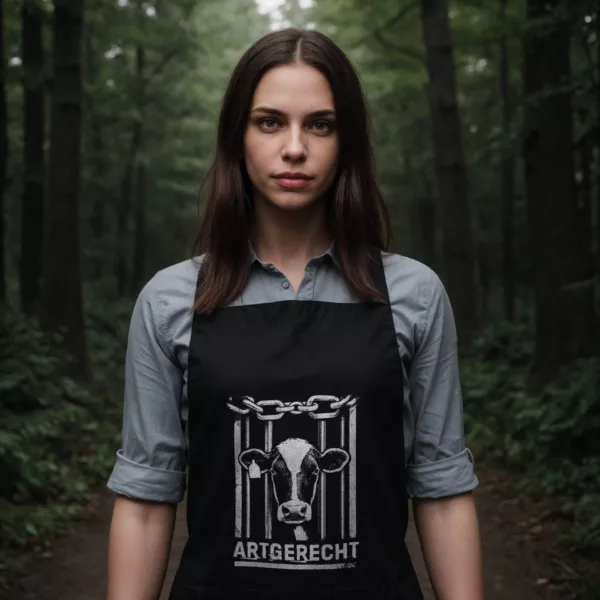 t-shirt: Artgerecht Grillschürze (Bio)