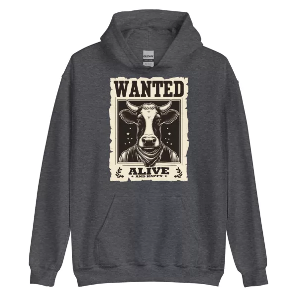 t-shirt: Wanted Cow Hoodie