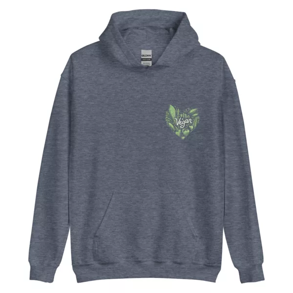 hoodie: Vegan Heart Hoodie
