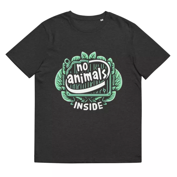 t-shirt: No Animals Inside (Bio)