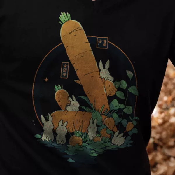 t-shirt: Bunnies V-Neck