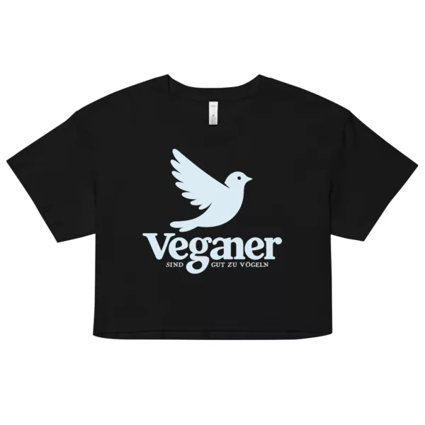 t-shirt: Gut zu Vögeln Crop-Top